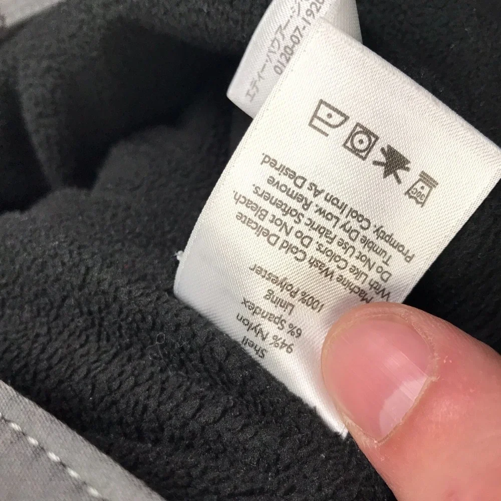 Eddie Bauer First Ascent Guide Pro Pants Mens 36 (38x31) Gray Fleece Lined Cargo